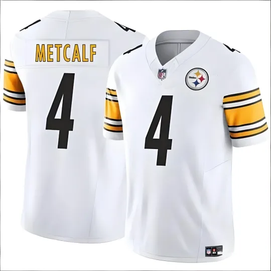 Discover Men's DK Metcalf White 2024 F.U.S.E. Vapor Untouchabl Jersey#4