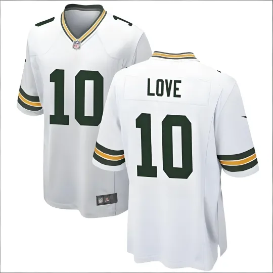 Discover Men's Packerss #10 Love Green Player Game Jersey