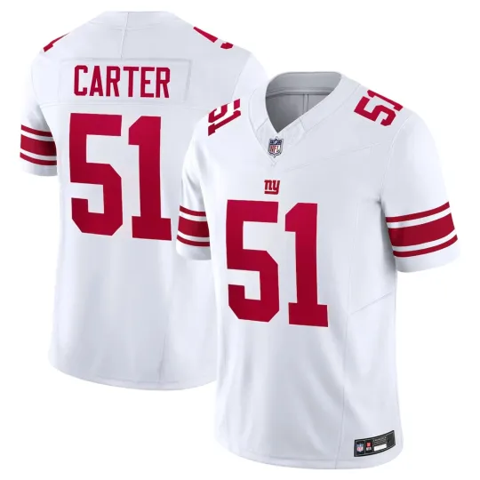 Discover NWT Men's/Youth Giants Abdul Carter #51 White Limited Stitched Jersey All Size