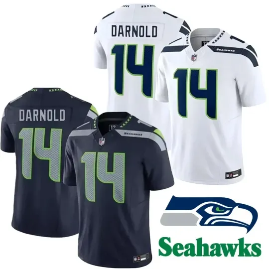 Discover NWT Men's/Youth Seahawks #14 Sam Darnold Limited Jersey