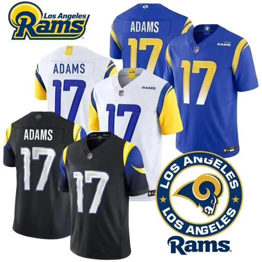 Rams Men's/Youth #17 Davante Adams Limited Player Stitched Jersey