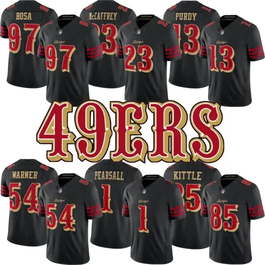 Discover NWT Men's 49ers Black “Rivalries” Vapor Jersey