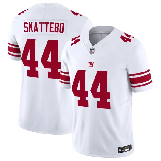 Discover NWT Men's/Youth Giants #44 Cam Skattebo White Game Jersey