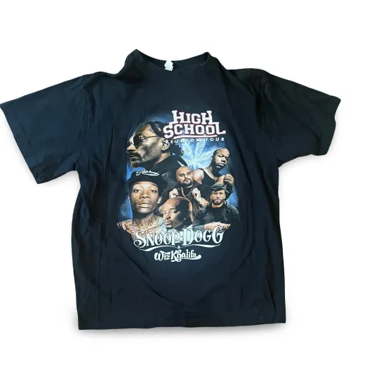 Snoop Dogg & Wiz Khalifa High School Reunion Concert Tour T-Shirt