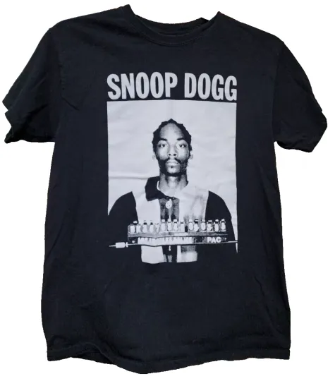 Discover Snoop Dogg Summer Tour 2016 Black Mug Shot T-Shirt Rap Band