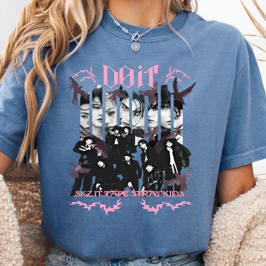 Discover Stray Kids SKZITAPE T-Shirt, Retro K-Pop Tee