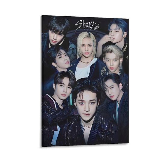 Discover Stray Kids Korean Boy Band Kpop Painting On Canvas Wall Art Poster Picture Print Living Room Walls Decor Home Posters