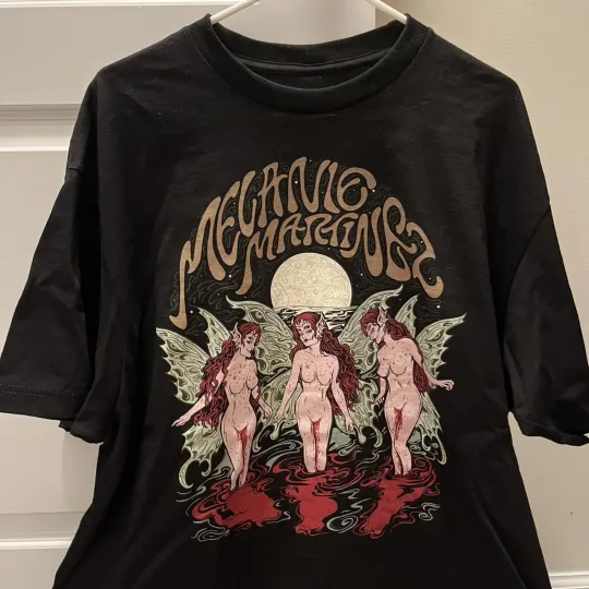 Discover Melanie Martinez moon cycle t-shirt black tee classic style Unisex tee