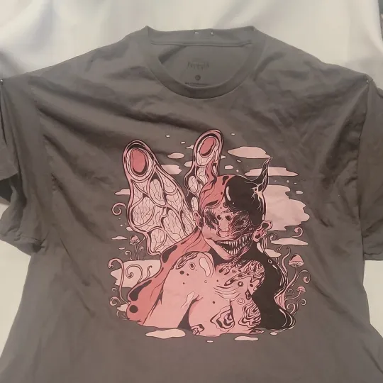 Discover Portal Melanie Martinez Portals Graphic T-shirt Men Gray Music T-Shirt