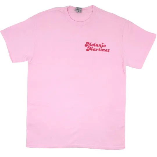 Discover Men's Melanie Martinez Heart Tee T-shirt Pink