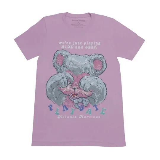 Discover Melanie Martinez PLAYDATE Hide And Seek (Lilac) Rare T Shirt