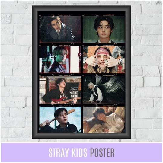 Discover Stray Kids Solo MV Poster: Kpop Digital Wall Art (Digital Download