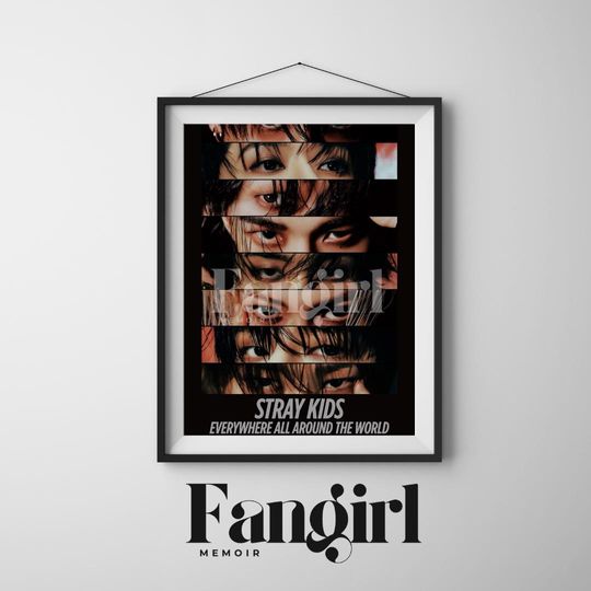 Discover Stray Kids Poster: SKZ Fan Art Print (Instant Download)