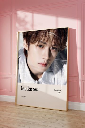 Discover Stray Kids Minimal Poster, SKZ Wall Art, Digital Download, K-Pop Room Decor