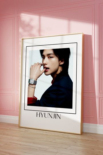 Discover Stray Kids Poster Set of 8, Minimal SKZ Member Pack, K-Pop Wall Art