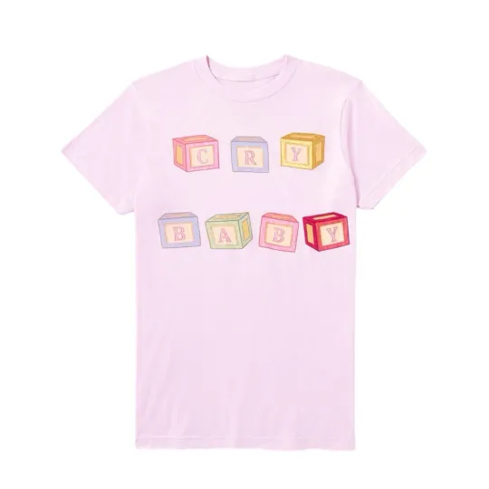 Discover Melanie Martinez Crybaby Baby Blocks T-shirt Shirt Pink