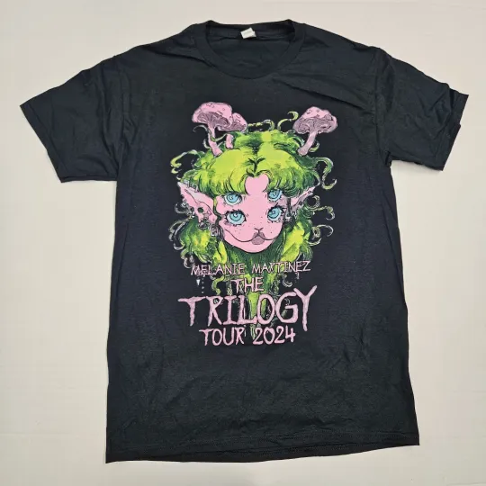 Discover Melanie Martinez The Trilogy Tour 2024 'Black' Tee