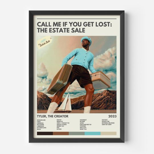 Tyler, The Creator Call Me If You Get Lost The Estate Sale Album Poster