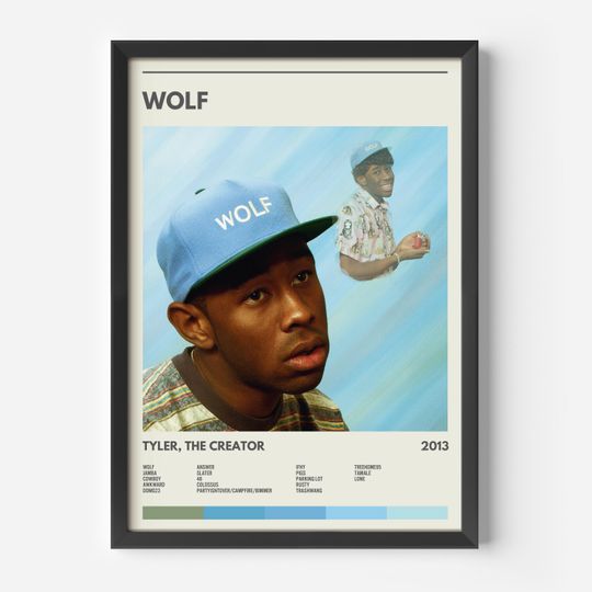 Discover Tyler, The Creator Wolf Album Poster