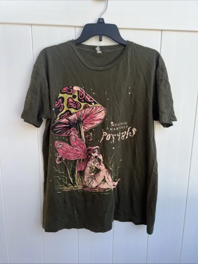 Discover Melanie Martinez Portals Olive Green Tour T-Shirt Adult