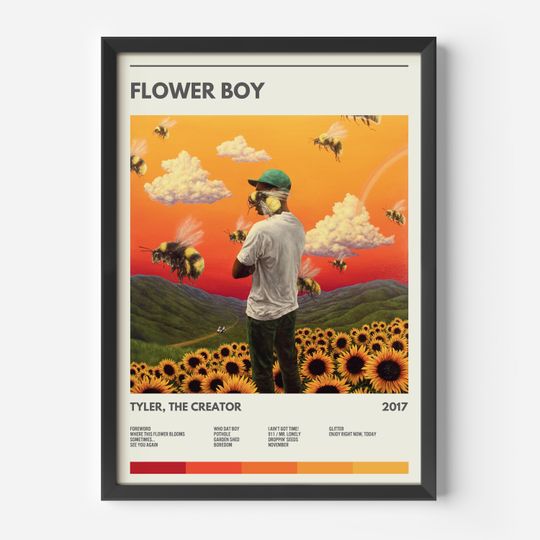 Tyler, The Creator Flower Boy Album Poster