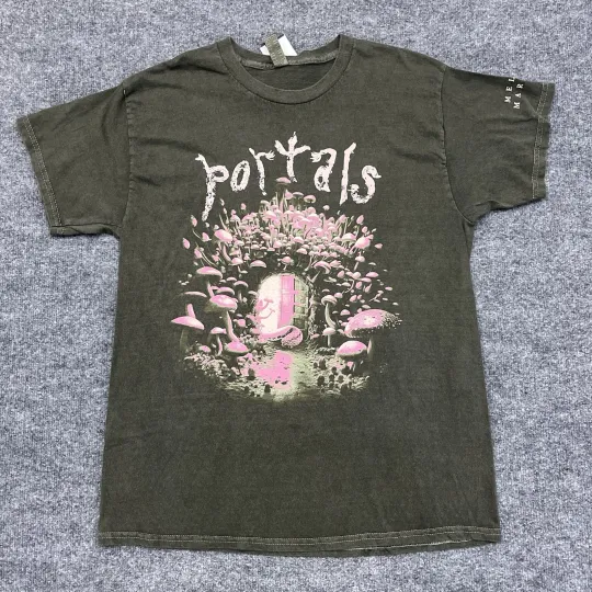 Discover Melanie Martinez Portals Shirt Green Forest Mushrooms Album Shirt New