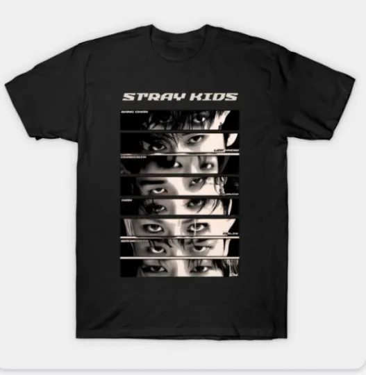 Discover Stray kids t _shirt, kpop t shirt, gift for fan,trendy shirt