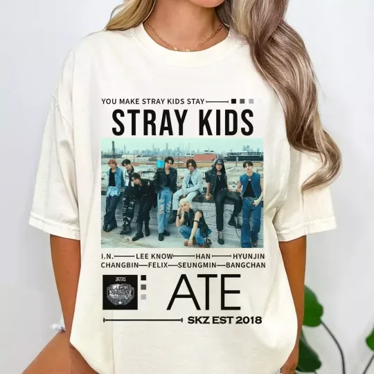 Discover Stray Kids ATE You Make Stray Kids Stay T Shirt Full Size S-5XL