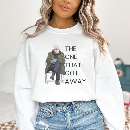 Discover Senator Bernie Sanders Crewneck Sweatshirt Protest Anti Trump MAGA