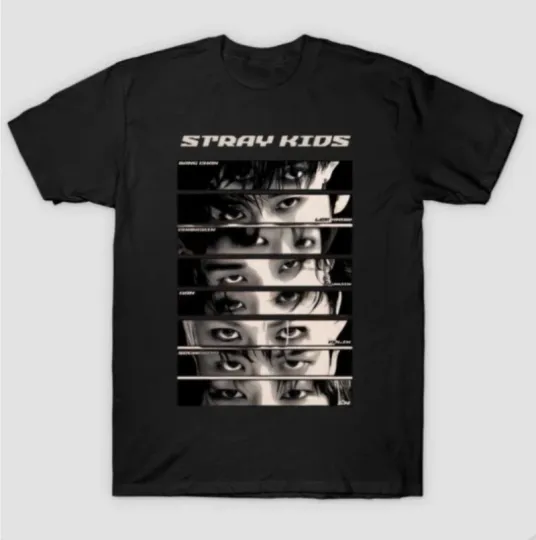 Discover Stray kids t _shirt, kpop t shirt, gift for fan,trendy shirt