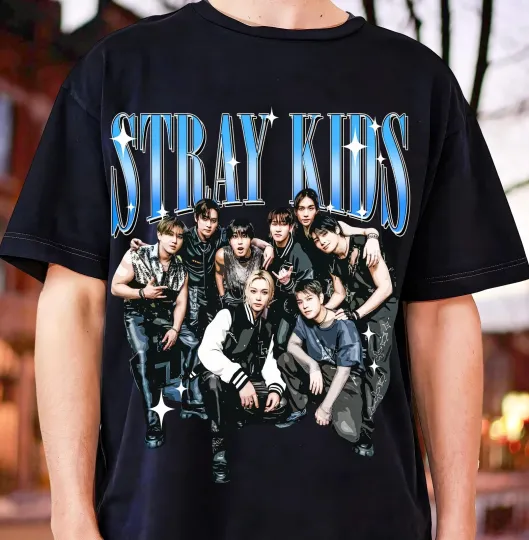 Discover Stray Kids K-Pop Graphic Tee, SKZ Fan T-Shirt