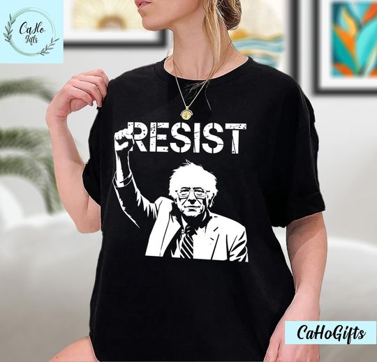 Discover RESIST Bernie Sanders Freedom Political Protest TShirt, Bernie Sanders Resist, Bernie Mood, Fight Oligarchy Tour Shirt, Sweatshirt, Hoodie