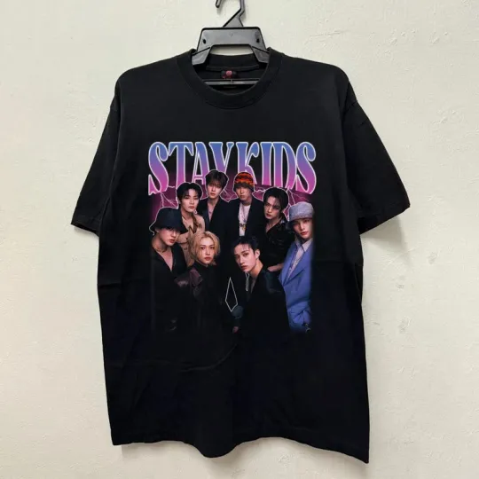 Discover KPOP Stray Kids T-Shirt Unisex Graphic Tee S–5XL