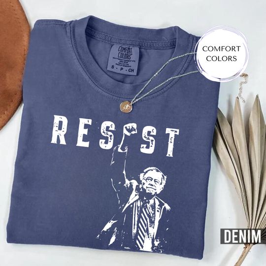 Discover Bernie Sanders Resist T-Shirt Comfort Colors