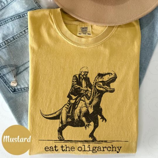 Discover Bernie Sanders, Fight Oligarchy Tour Shirt, Resist Shirt, Protest Shirt, Eat The Rich, Fuck Trump, Anti Trump, Bernie Sanders Shirt, FDT