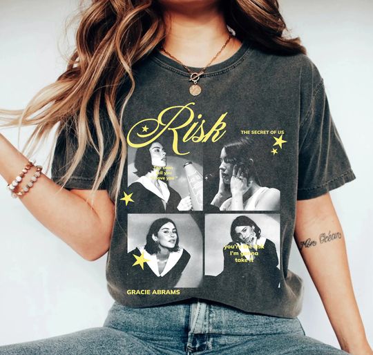 Discover Comfort Colors Gra.cie Abrams Shirt, The Secret Of Us New Album Shirt, Gra.cie Abrams Tour Shirt, Gift for Fans Shirt