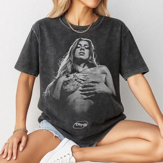 Discover Comfort Colors Tate Mcrae Shirt, Miss Possessive Tour 2025 T-Shirt,