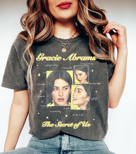 Discover 90s Gracie Music Shirt, Abrams The Secret Of Us Tour Shirt, Gracie Hot Album Shirt Shirt, Funny Abrams Tour Shirt, Gracie Gift Shirt