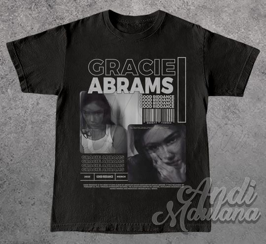 GRACIE ABRAMS Good Riddance Singer and Songwriter T-Shirt, Gracie Abrams Merch, Gracie Abrams Good Riddance Album 90s Tee