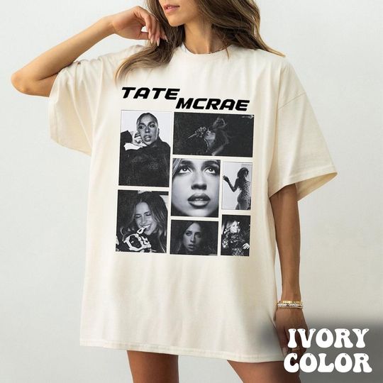 Discover Tate McRae 2025 Concert Comfort Colors TShirt, Vintage Miss Possessive Tour 2025, Tate McRae Fan Gift Shirt