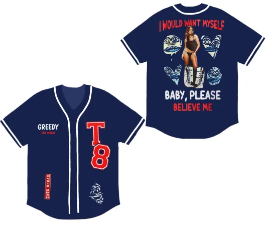 Discover Tate McRae Miss Possessive Tour Baseball Jersey