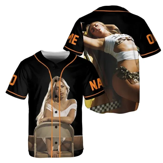 Discover Tate Mcrae Baseball Jersey Miss Possessive Tour 2025 Jersey Double Sided Shirt