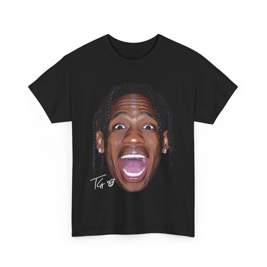 Discover Travis Graphic Tee, Vintage Hip Hop Rap Merch