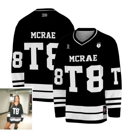 Discover Jersey Tate Mcrae T8 Hockey Long Sleeve Jersey