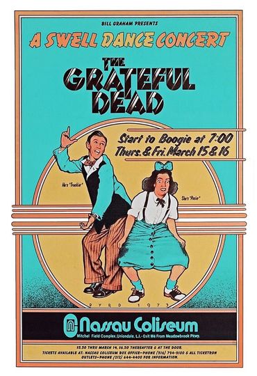 Grateful Dead  - A Swell Dance Concert - Nassau Coliseum, Uniondale, NY - March 15, 1973