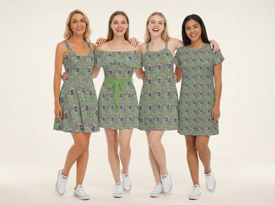 Discover Tiana Princess Icons - Disney Inspired Summer Dress in XS5XL (New Global Edition)