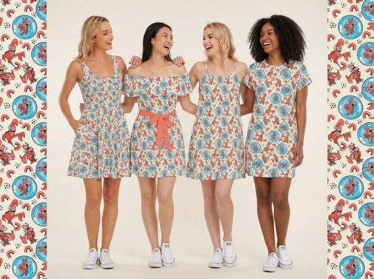 Discover Happy Sebastian - Disney Inspired Summer Dress in XS5XL (New Global Edition)