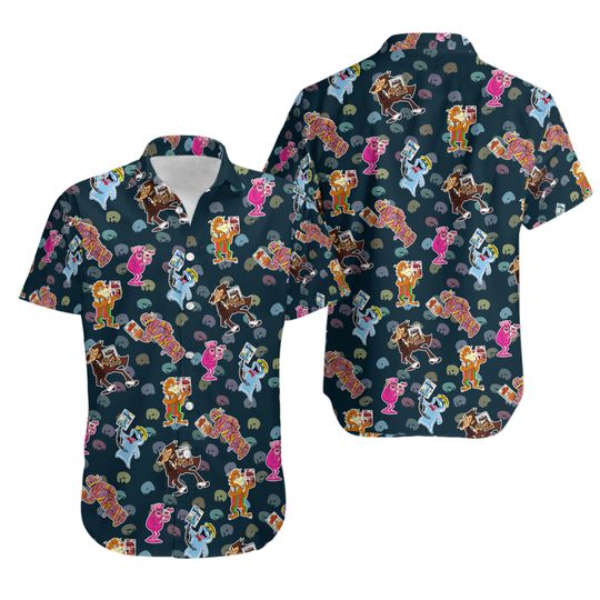 80s Cereal Monsters Hawaiian Shirt