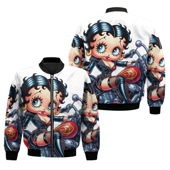 Betty Booop Women's Bomber Jacket