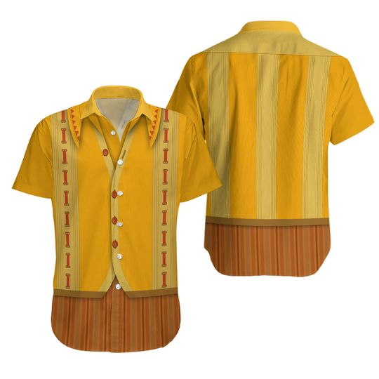 Felix Madrigal Encanto Hawaii Shirt, Flix Madrigal Costume All Over Print Button Up